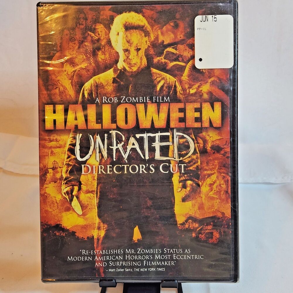 Halloween Unrated Director's Cut DVD Rob Zombie 2007 Sealed New Michael Myers
